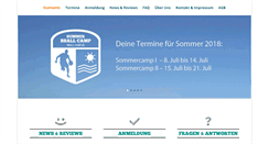 Desktop Screenshot of bball-camp.de
